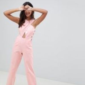 ASOS Design Pink Jumpsuit